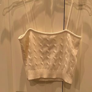 BRAND NEW womens brandy melville knit tank top